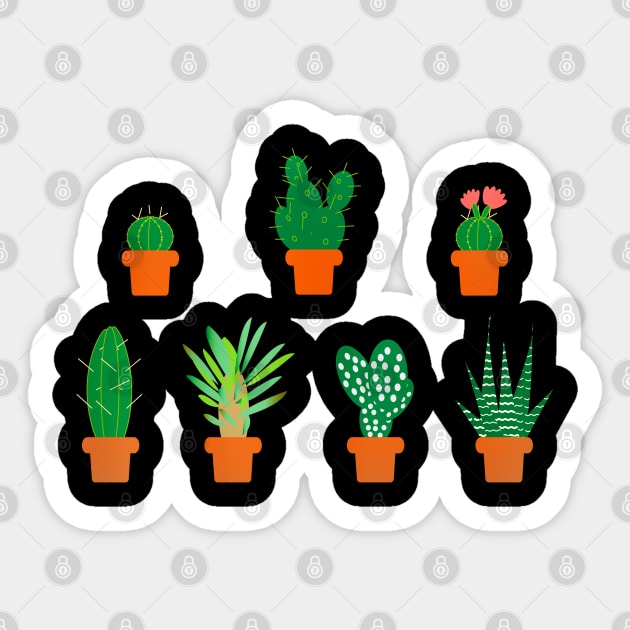 Cactus Garden Sticker by holidaystore